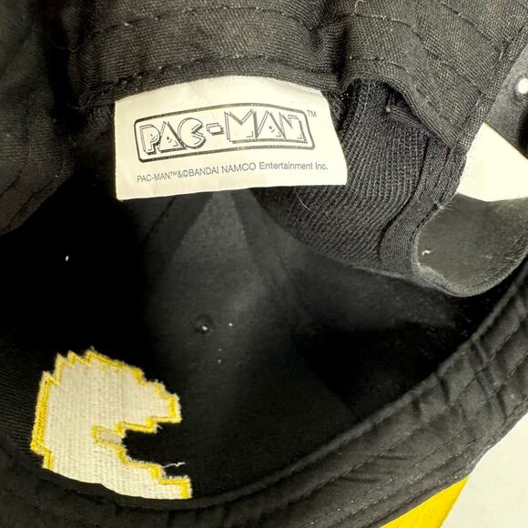 Pac-Man Snapback Cap Video Game 1980’s Retro - Picture 8 of 8